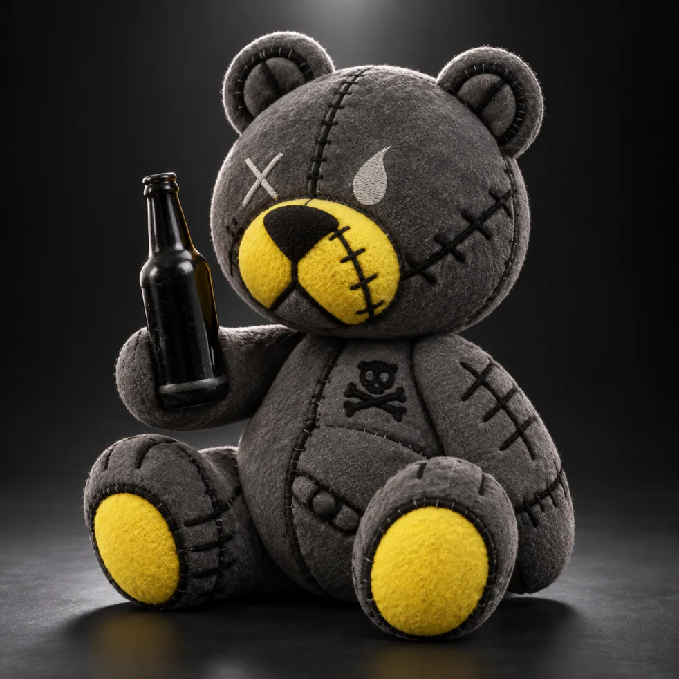 AiM BEARを斜めから見たところ